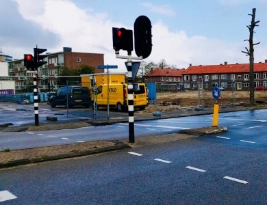 Photo:Start construction AH Haarlem
