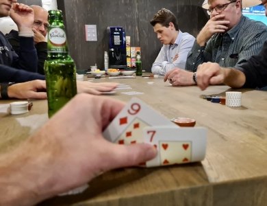 Foto bij:En de nieuwe AKOR-Pokerkoning is... Hans Reuvekamp!