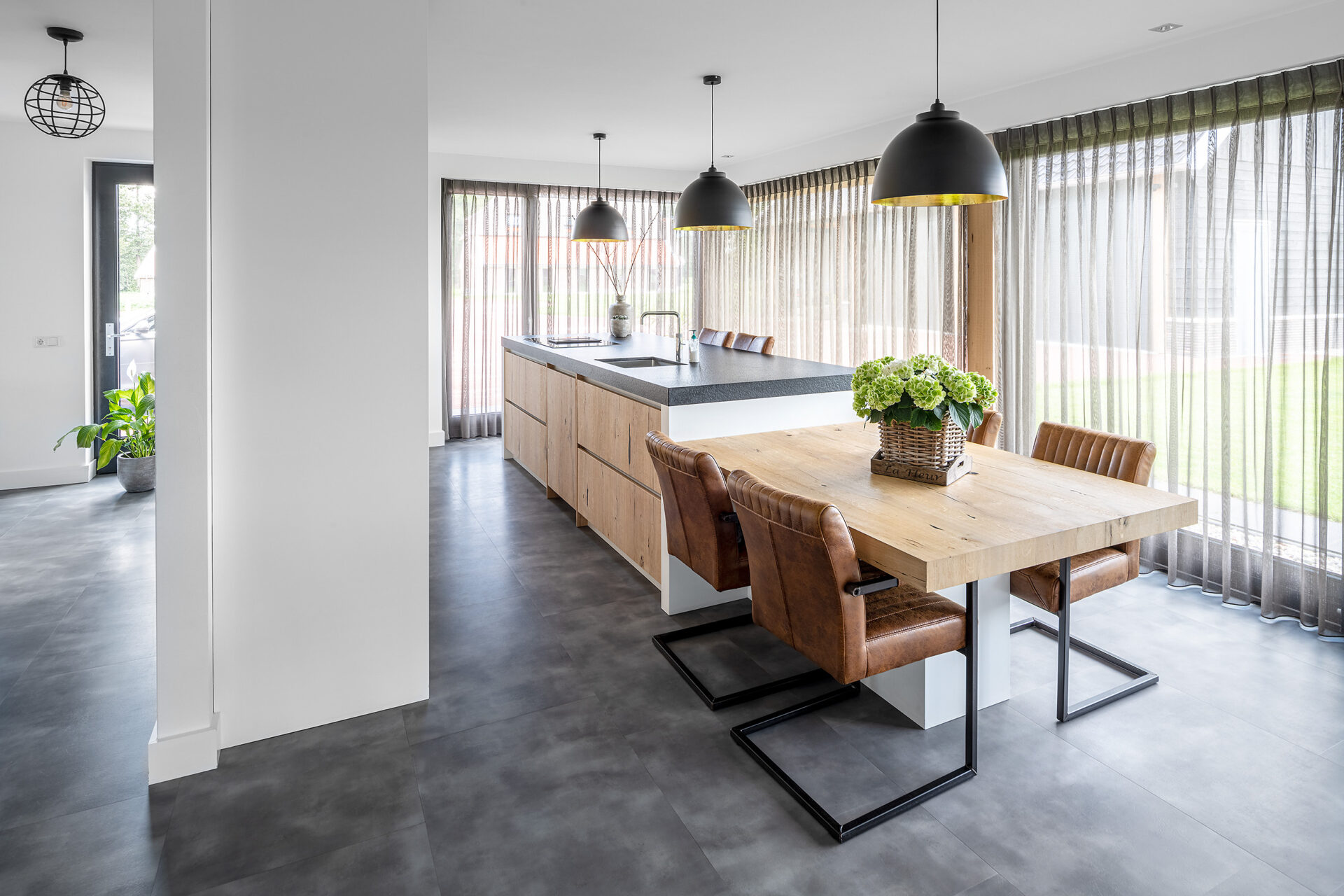 binnenkant schuurwoning zuna