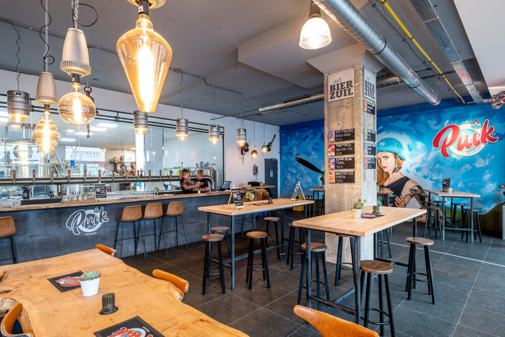 We hebben hier gebouwd voor de huurder van een vastgoedontwikkeling die we gedaan hebben. Een bijzonder project, de afbouw van een speciaalbierbrouwerij in Apeldoorn.