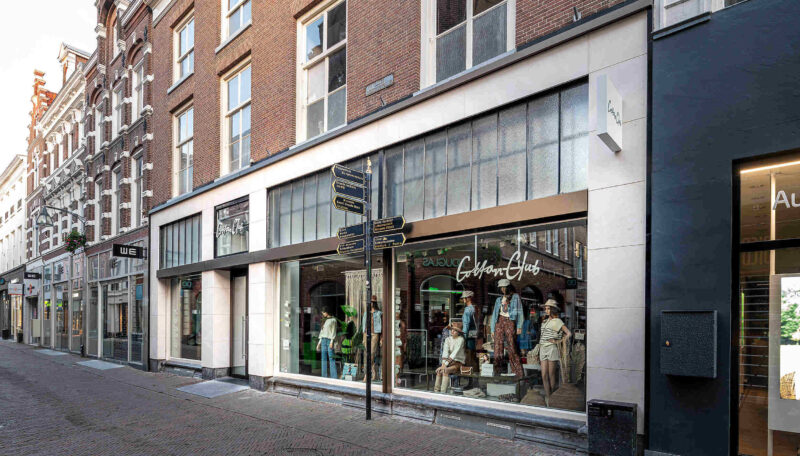 Nieuwe gevel monumentale pand cotton club deventer