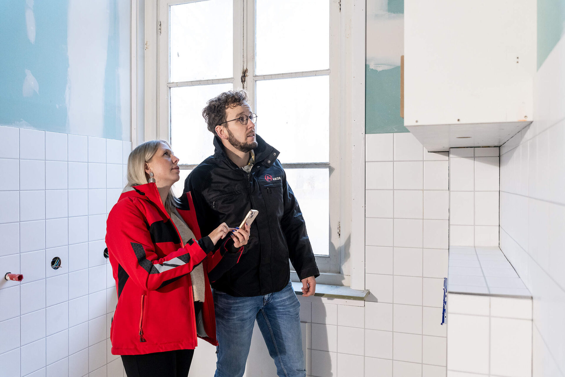 Werken bij AKOR foto. Nauwe samenwerking binnen buiten projectteam