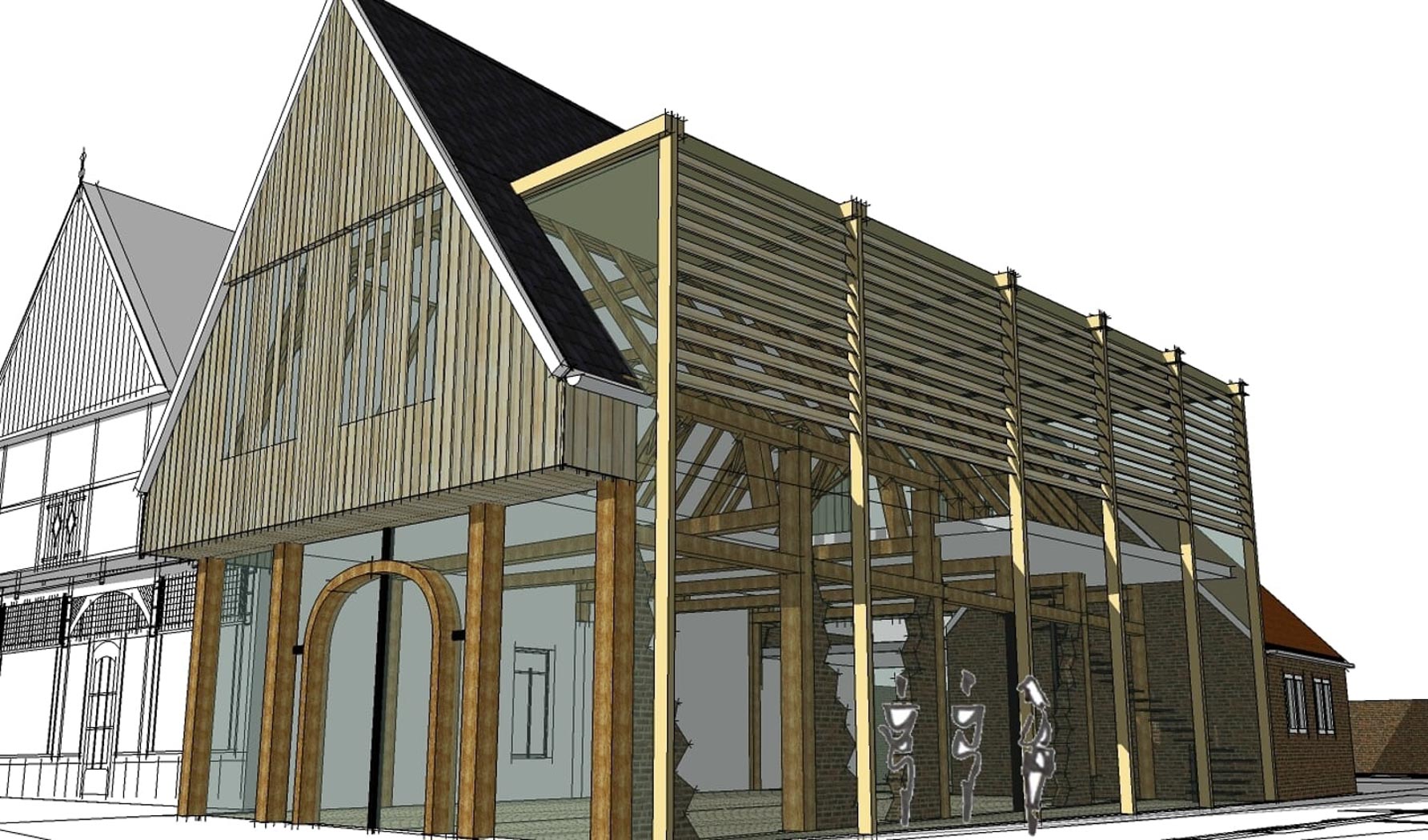 restauratie historisch pand stadsboerderij centrum rijssen