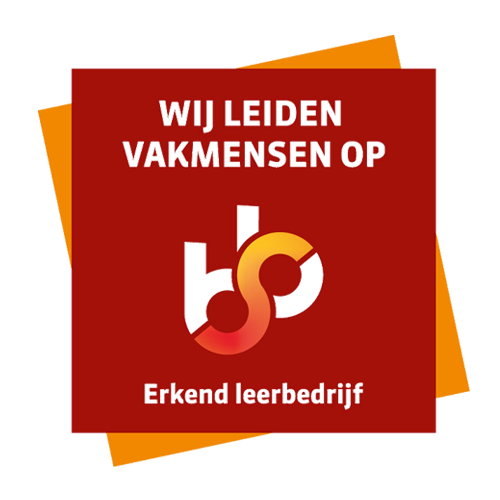 Logo Erkend leerbedrijf.