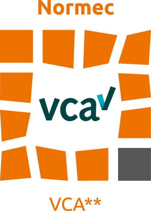Logo VCA twee sterren certificering