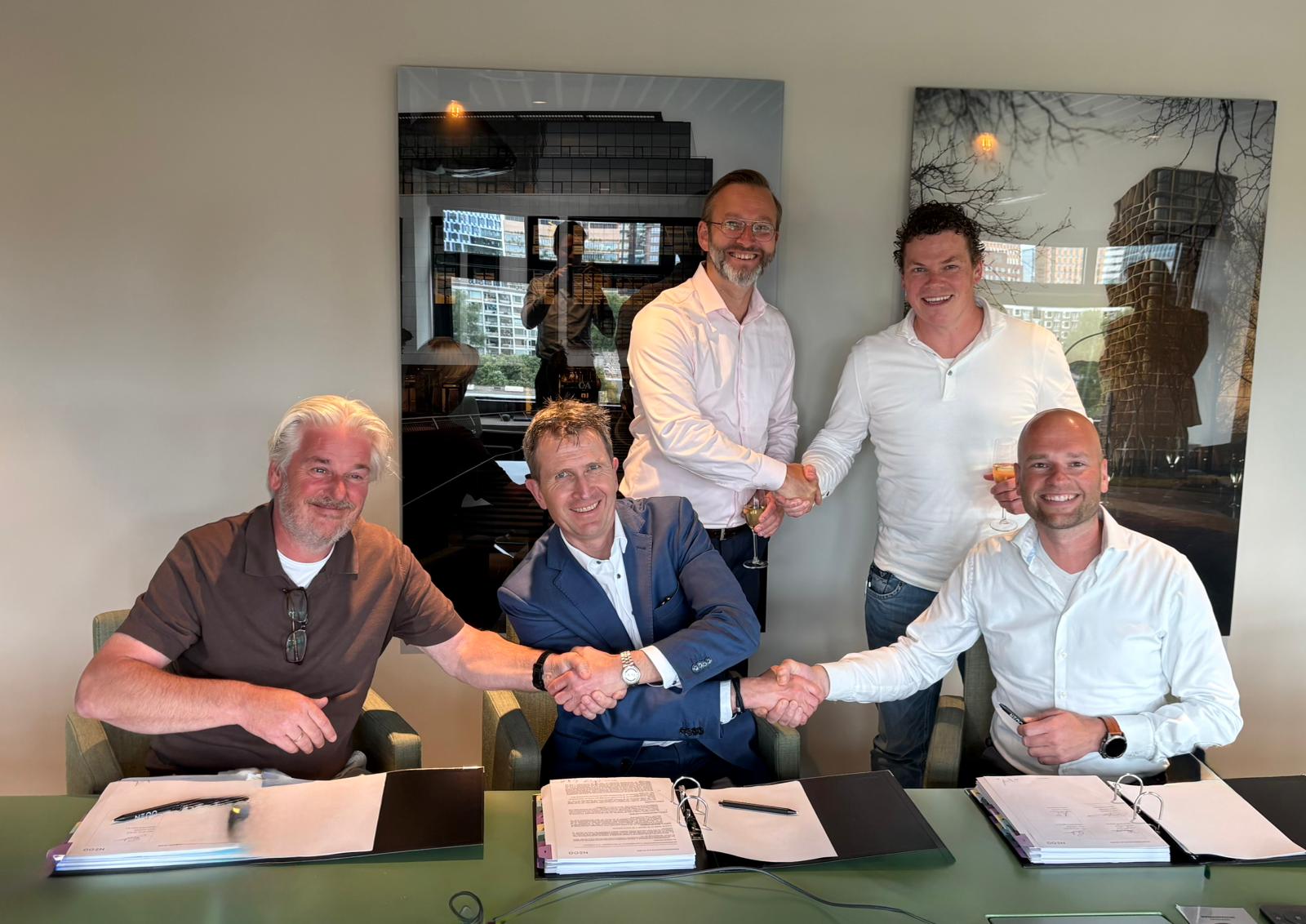 Ondertekening Vlaardingenlaan